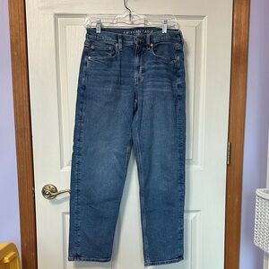 American Eagle Outfitters Women’s Classic Blue Straight Jeans